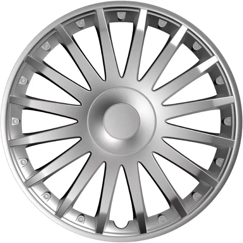 Comandă acum Set capace roti auto Cridem Crystal 16 inch, argintiu, 4 bucati