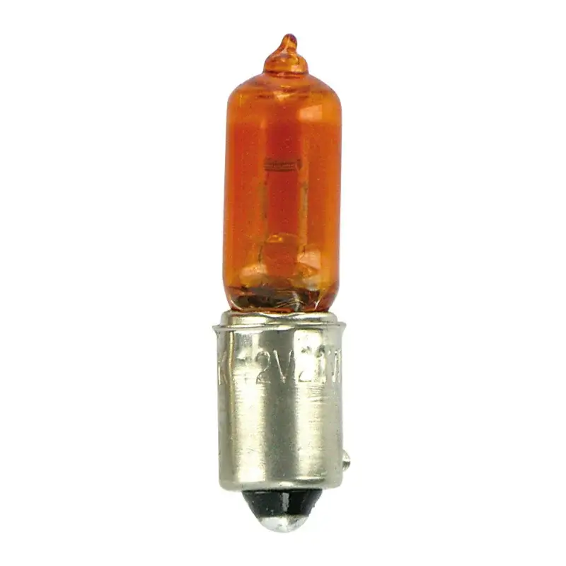 Reducere de preț Bec halogen semnalizare auto 12V 21W BAY9s portocaliu, 2 buc