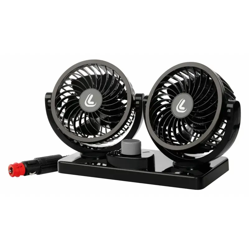 Ventilator dublu auto 24V Twin-Air, 2 viteze, diametru 4 inch Calitate înaltă