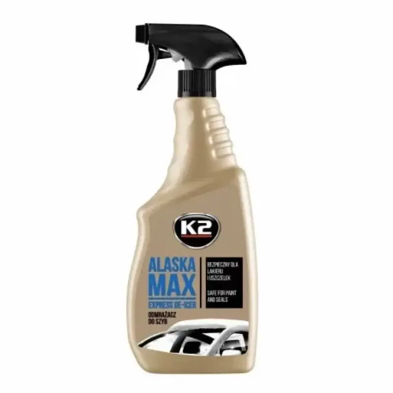 Soluție dezghețat parbriz K2 Alaska cu atomizor, 700 ml Lichidare de stoc