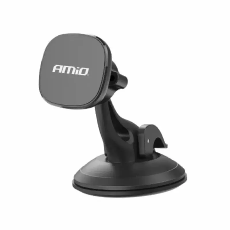 Suport telefon magnetic auto cu ventuza si rotire 360° Amio Cumpărături sigure