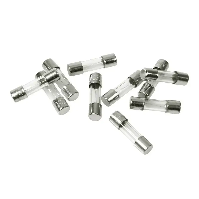 Set sigurante din sticla 5x20mm 12/32V, 10 bucati, valori mixte Plată sigură