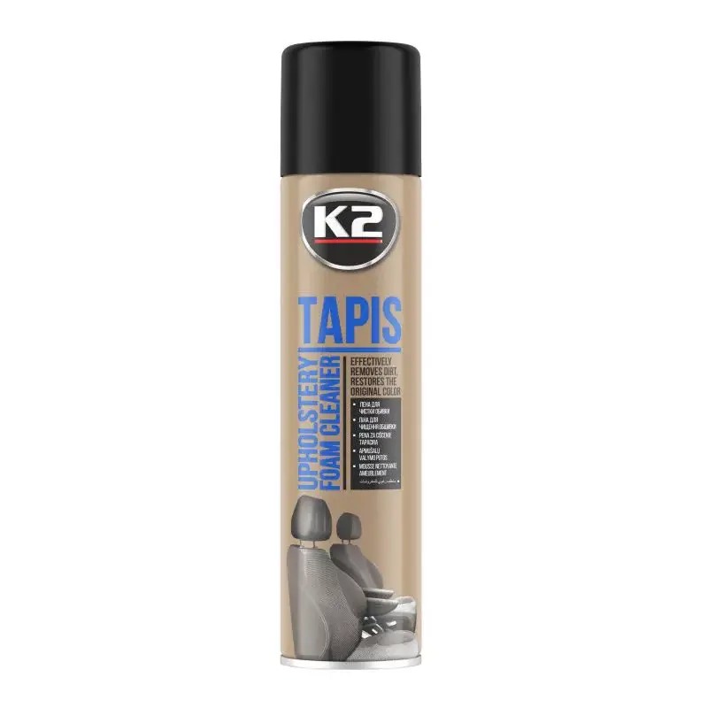 Ofertă limitată Spray pentru curatarea tapiteriei K2 Tapis, spuma activa, 600 ml