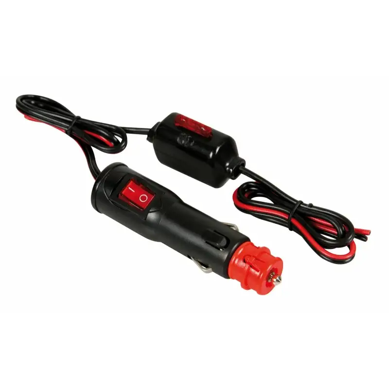 Mufa bricheta universala auto 12/24V cu cablu 100 cm, intrerupator si siguranta 10A Lichidare de stoc