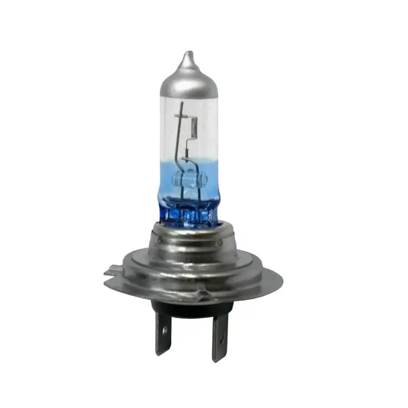Transport gratuit Set 2 becuri halogen auto H7 12V 55W +150% LightBooster PX26d Lucas