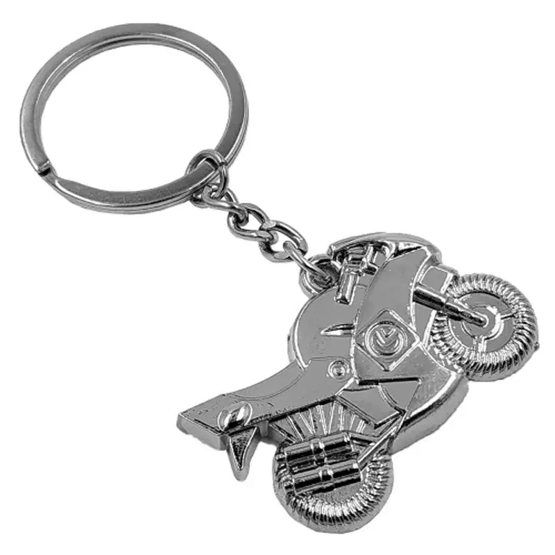 Vezi acum Breloc pentru chei model motocicletă argintiu, Cridem, cu inel metalic