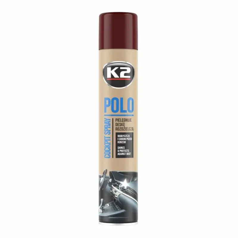 Spray silicon pentru bord auto K2 Polo 750 ml, parfum cirese Ultima șansă