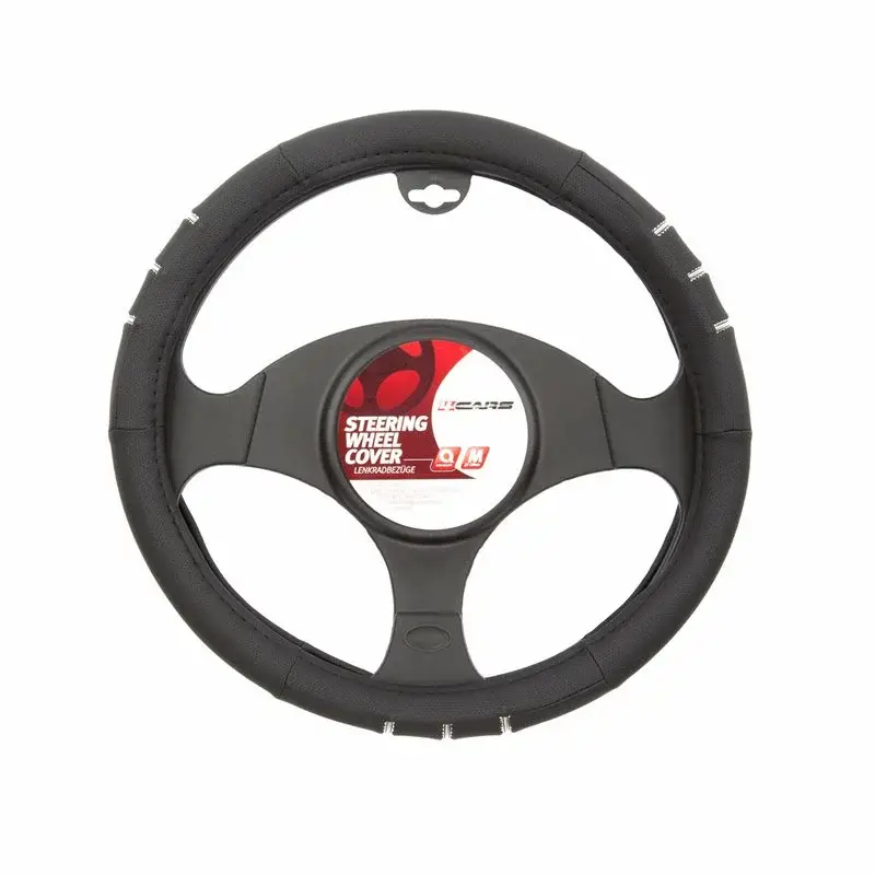 Calitate înaltă Manson volan Elegance universal 37-39 cm, negru cu inserții crom