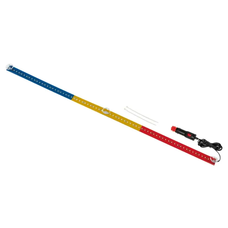 Banda LED 90 cm 24V cu steag Romania pentru parbriz auto Premium