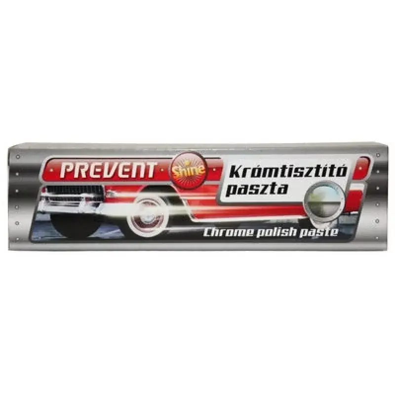 Pasta pentru curatarea si lustruirea suprafetelor cromate Prevent 150 ml Cel mai vândut