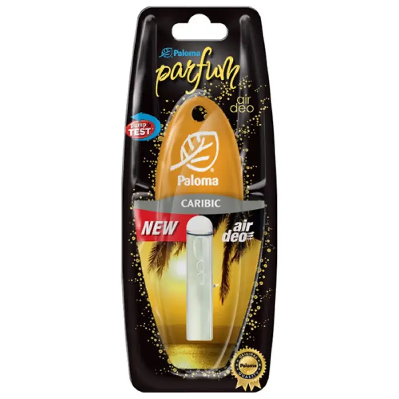 Ultima șansă Odorizant auto lichid Paloma Caribic 5 ml, parfum intens pentru masina