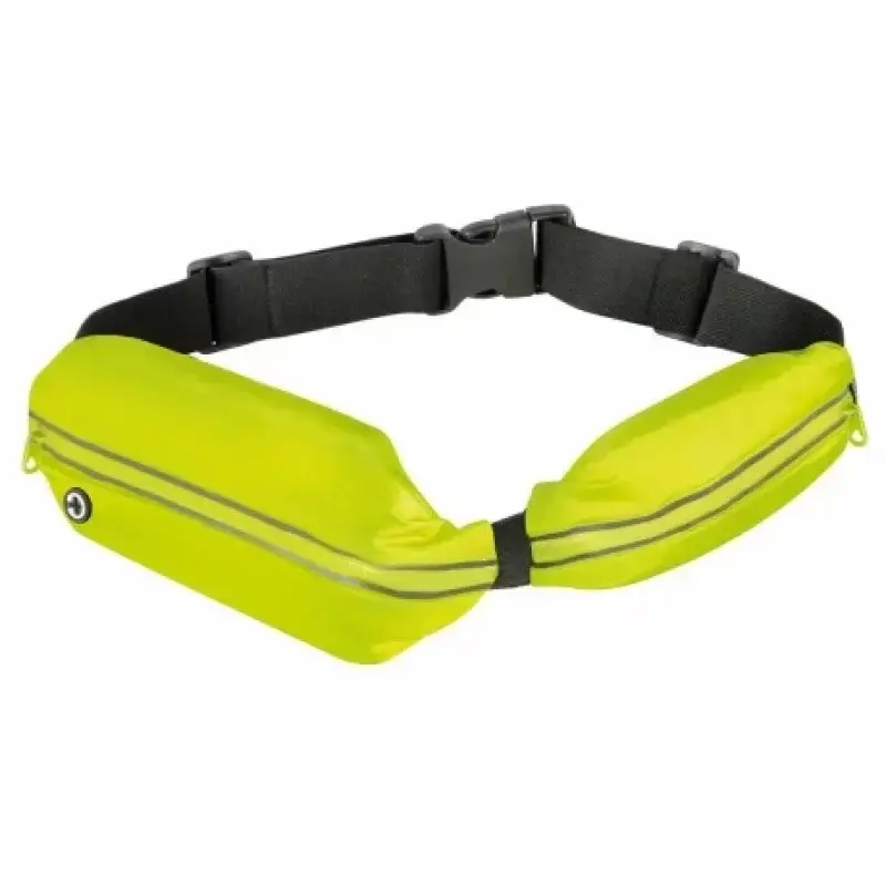 Mai ieftin Borseta de brau impermeabila cu 2 buzunare si insertii reflectorizante, galben neon