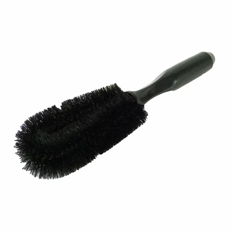 Perie pentru spalat jante Protecton cu peri sintetici, neagra Expediere rapidă