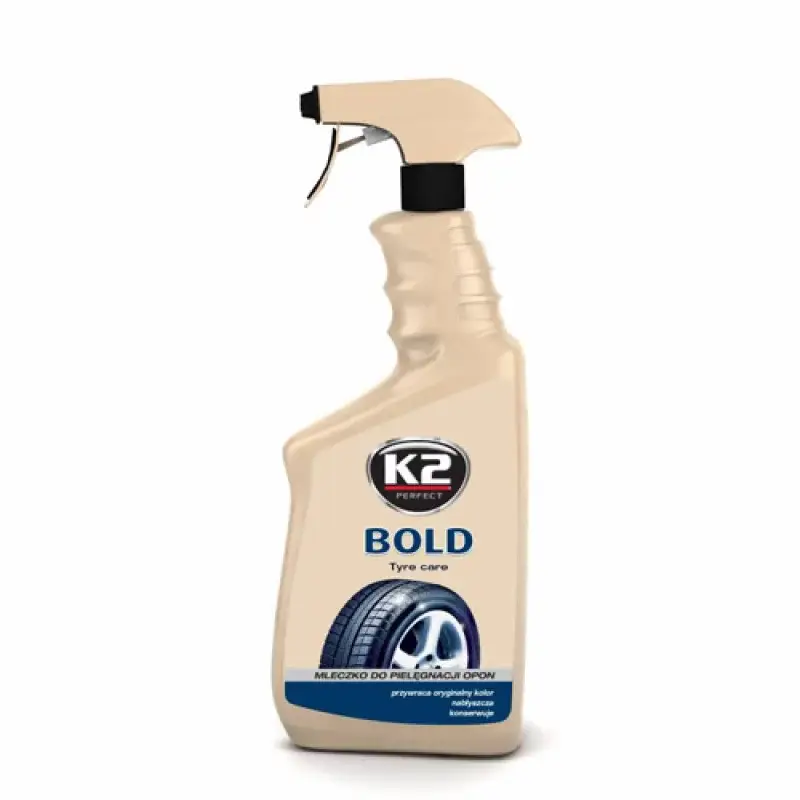 Preferatul clienților Soluție pentru întreținerea anvelopelor K2 Bold, efect lucios, 700 ml