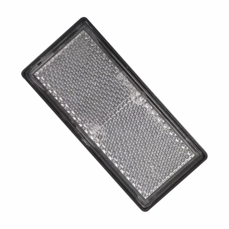Catadioptru auto reflectorizant alb 86x40 mm cu adeziv, omologat Cumpărături sigure
