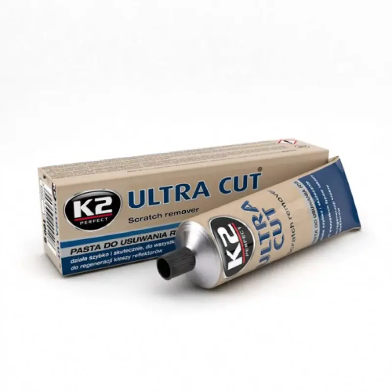 Pasta pentru indepartarea zgarieturilor auto K2 Ultra Cut, 100 g Retur ușor