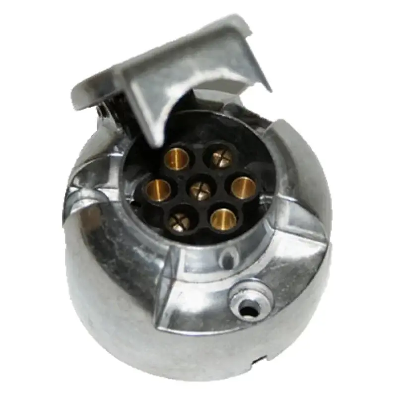 Super ofertă Priza remorca din aluminiu 7 poli 12V pentru conectare sigura
