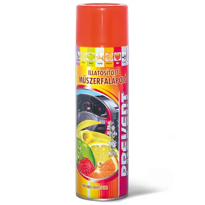Aerosol pentru întreținere bord cu silicon Prevent 500 ml, parfum portocale Disponibil imediat