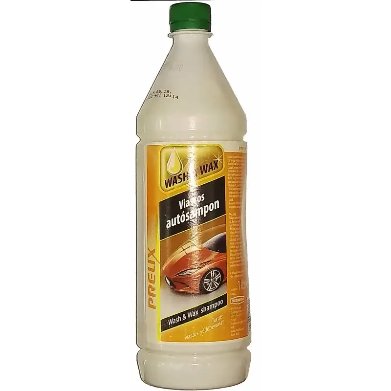 Livrare rapidă Sampon auto cu ceara Prelix Wash & Wax 1 litru pentru luciu si protectie