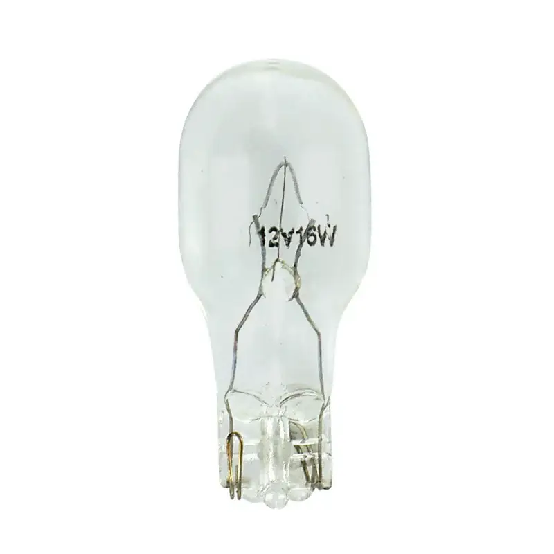 Plată securizată Bec auto W16W 12V 16W pentru mers inapoi, set 2 bucati Lampa