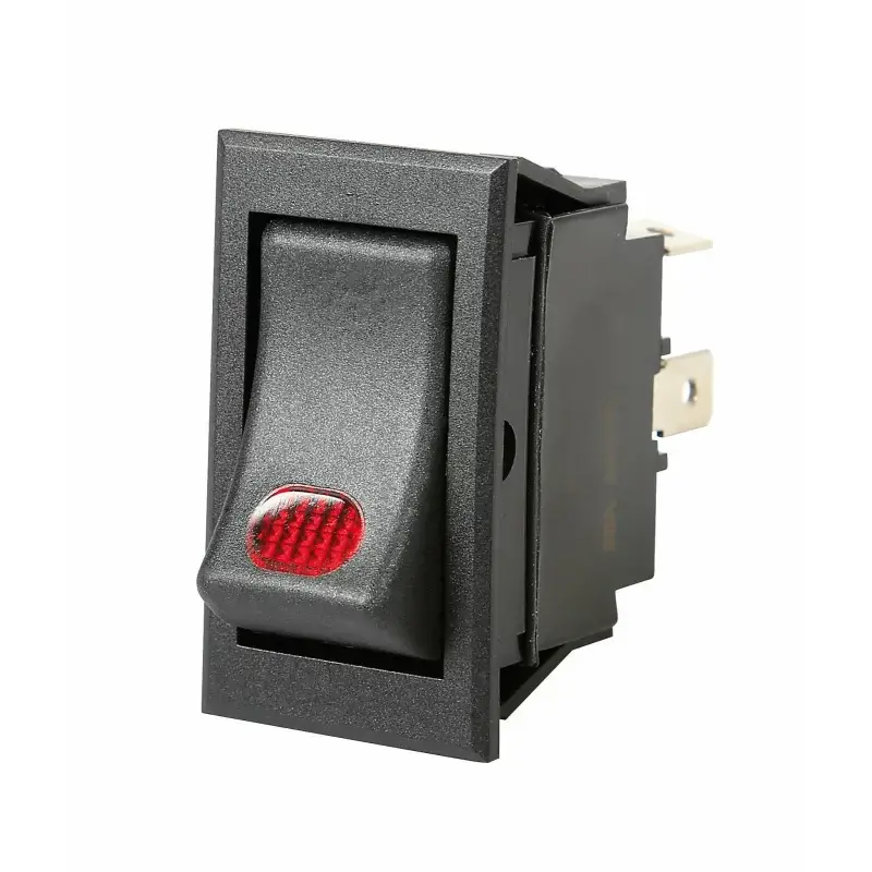 Livrare gratuită Intrerupator basculant iluminat 12V 20A pentru panou auto, Lampa