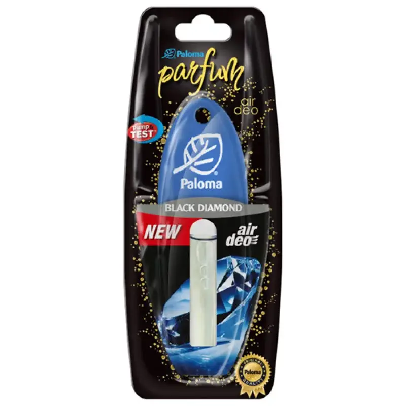 Odorizant auto Paloma lichid Black Diamond 5 ml, parfum intens Expediere rapidă