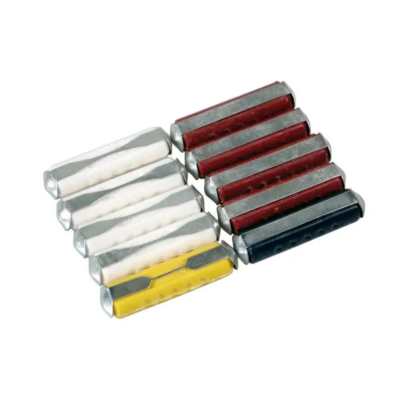 Set sigurante cilindrice auto 10 bucati 5A, 8A, 16A, 25A Lampa Chilipir