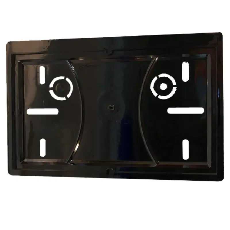 Suport numar inmatriculare moto negru 24,5x16 cm pentru scuter si ATV Preț redus