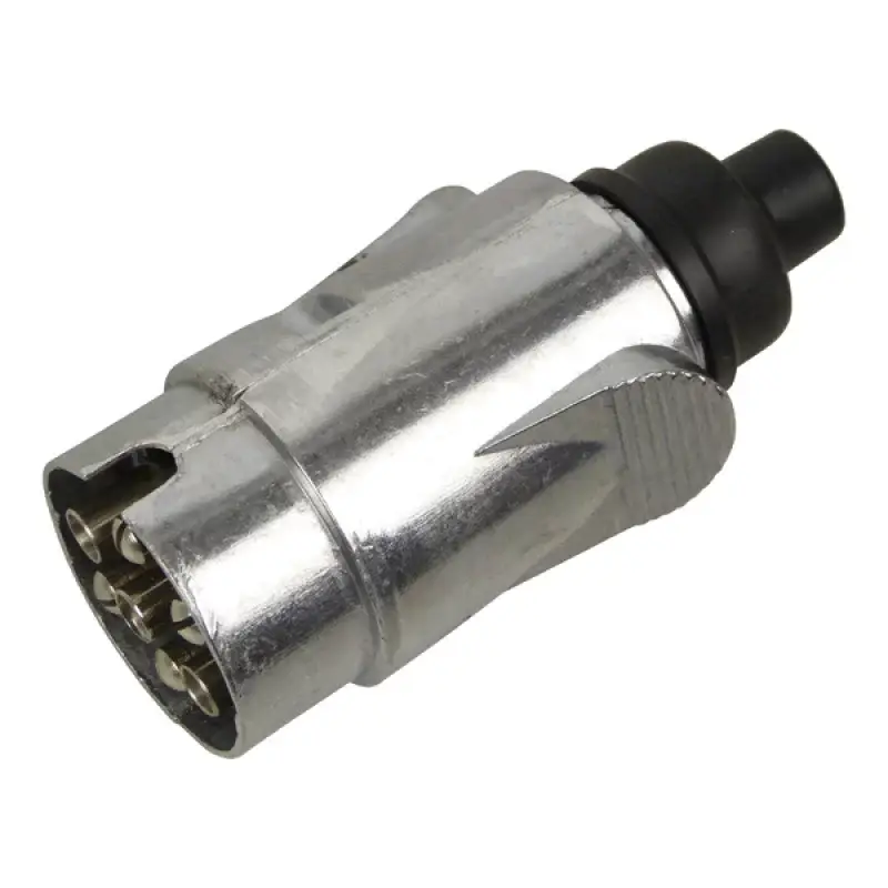 Fisa pentru remorca 7 poli din aluminiu, 12V, Cridem KAME1264 Reducere de preț