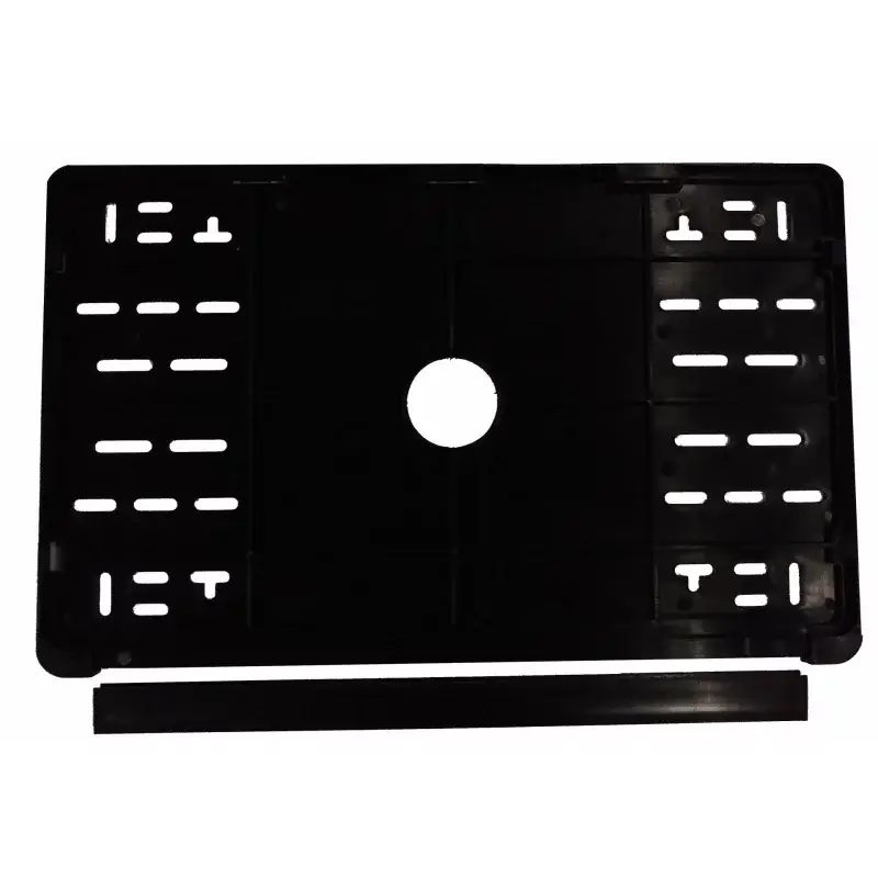 Suport număr înmatriculare auto 34x20 cm, negru, 1 bucată Reducere specială