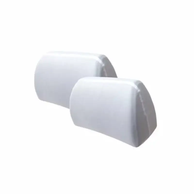 Discount Huse universale pentru tetiere auto Carmotion, albe, set 2 buc