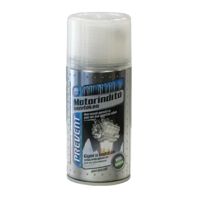 Spray pentru pornire motor la rece Prevent 300 ml cu conductă Livrare expres