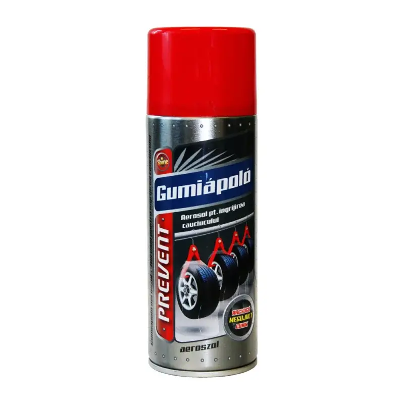 Cumpără online Aerosol pentru întreținere cauciuc Prevent Shine 400 ml pentru protecție
