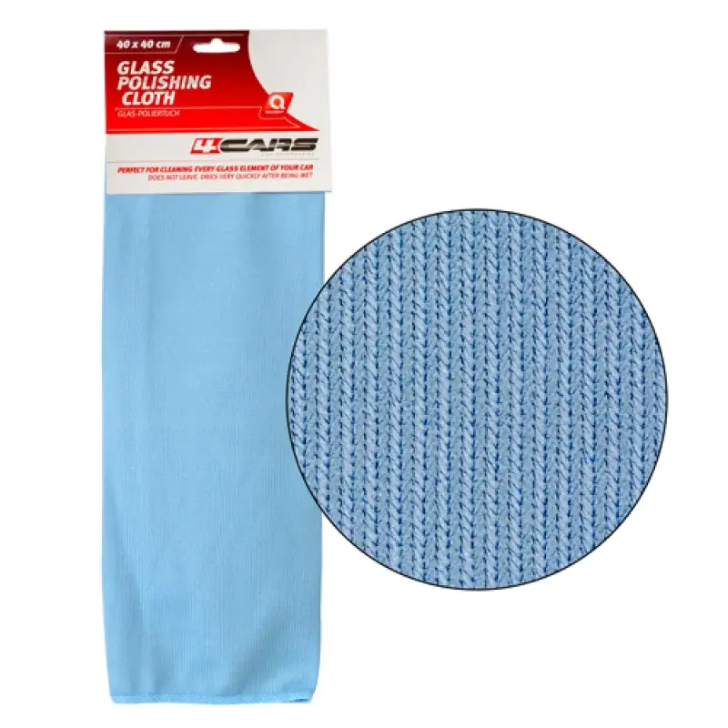 Laveta pentru lustruire geamuri 40x40 cm, fara scame, 4Cars Ofertă exclusivă