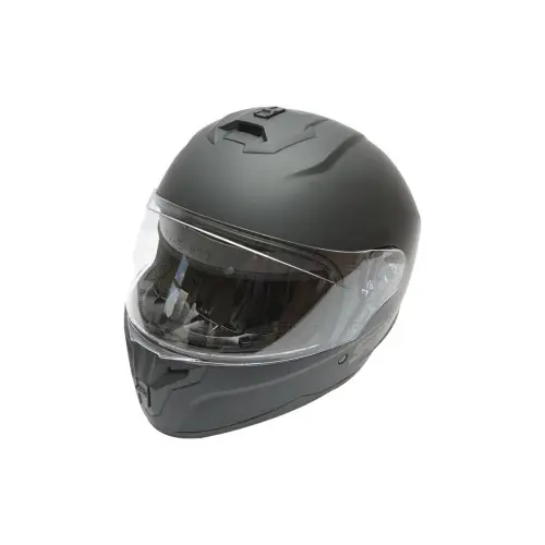Vezi acum Casca moto integrala Grit neagra cu viziera transparenta, marimea L