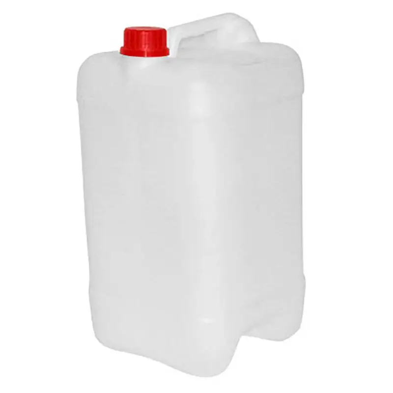 Canistră 5L HDPE pentru apă potabilă, stivuibilă, omologată UN Nu rata