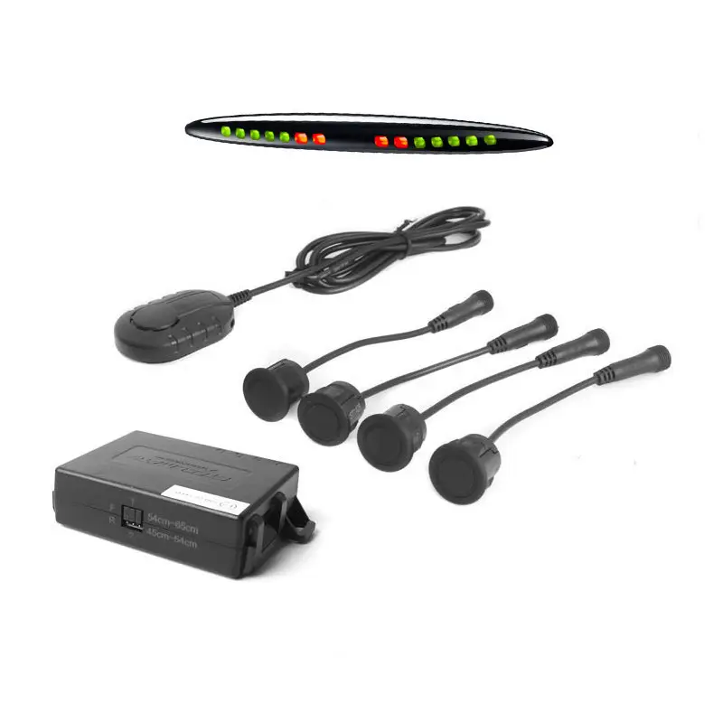 Retur ușor Senzori de parcare auto Steelmate EDT-PTS411M21 cu 4 senzori