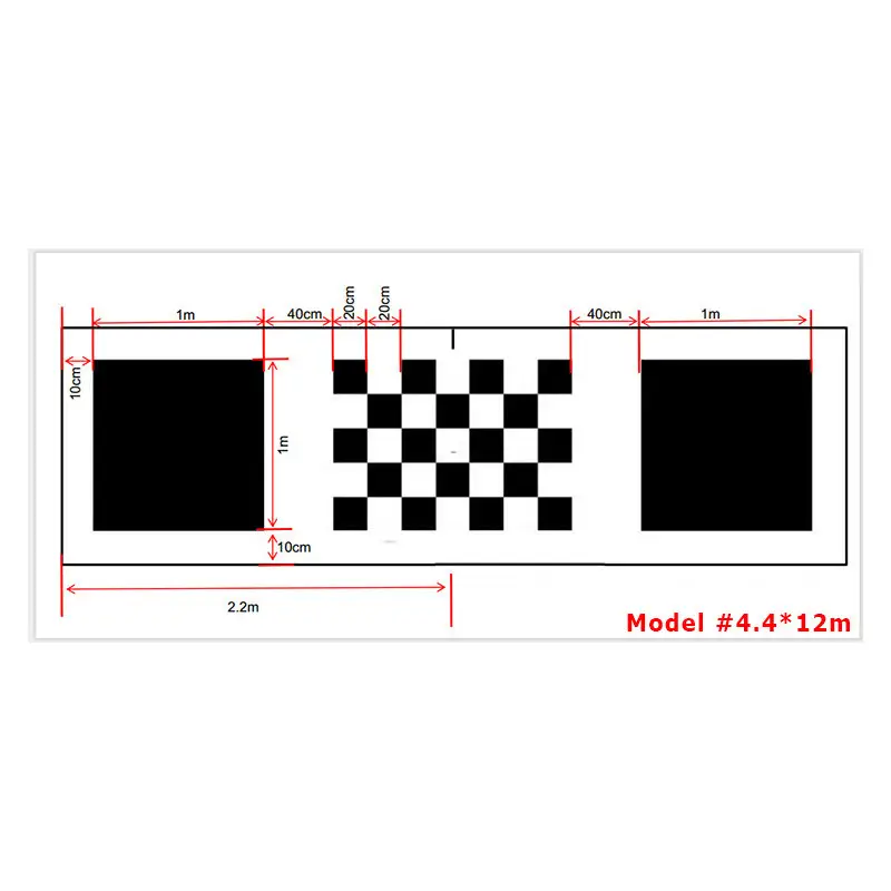 Pânză pentru calibrare sistem 360° EDOTEC, model 4.4 x 12 m Reduceri