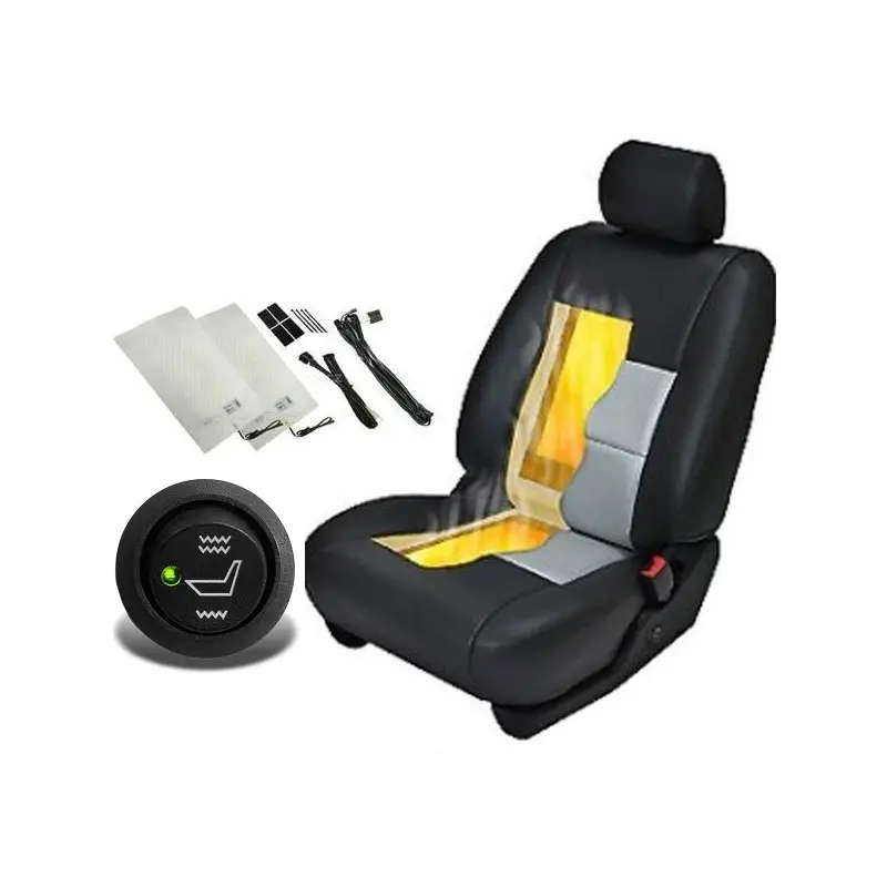 Kit încălzire scaun auto 12V cu 2 trepte, universal, pentru 1 scaun Plată securizată