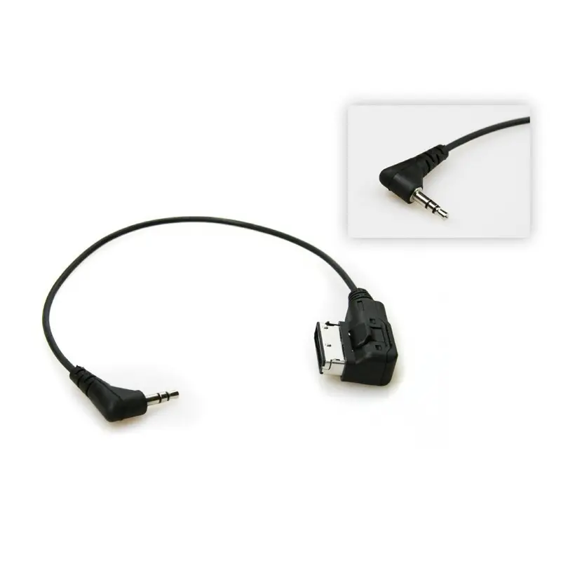 Expediere rapidă Cablu adaptor AUX pentru Audi MMI 3G, interfata music interface EDOTEC