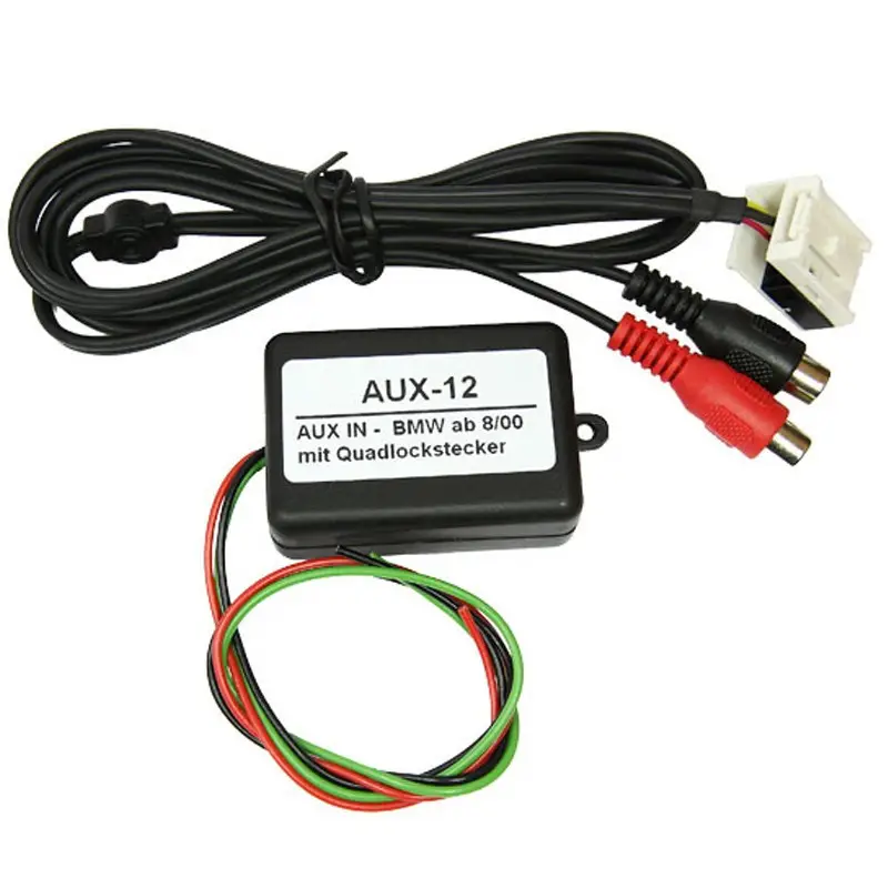 Retur ușor Interfata audio AUX BMW cu conector Quadlock CD-EMU AUX-012