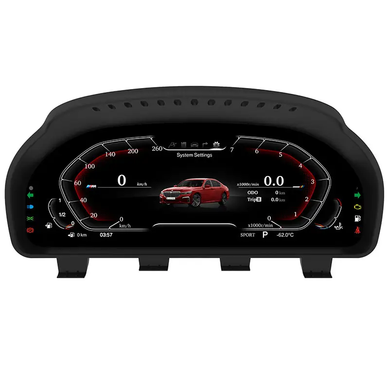 Disponibil imediat Ceasuri digitale Full HD 12,5 pentru BMW X5 F15 2013-2017