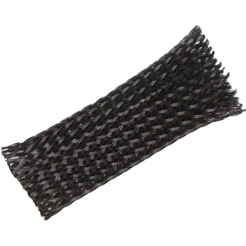 Reducere specială Tresa protecție cabluri tip piele de șarpe 19-45 mm, negru, 1 m