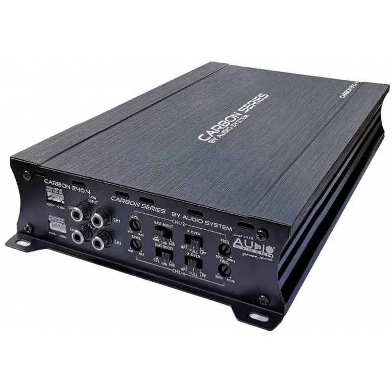 Amplificator auto Audio System CARBON 250.4, 4 canale, clasa AB Comandă acum