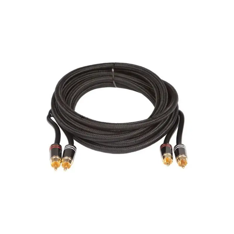 Cel mai bun preț Cablu RCA Hi-End OFC 5 m cu tresa textila Audio System