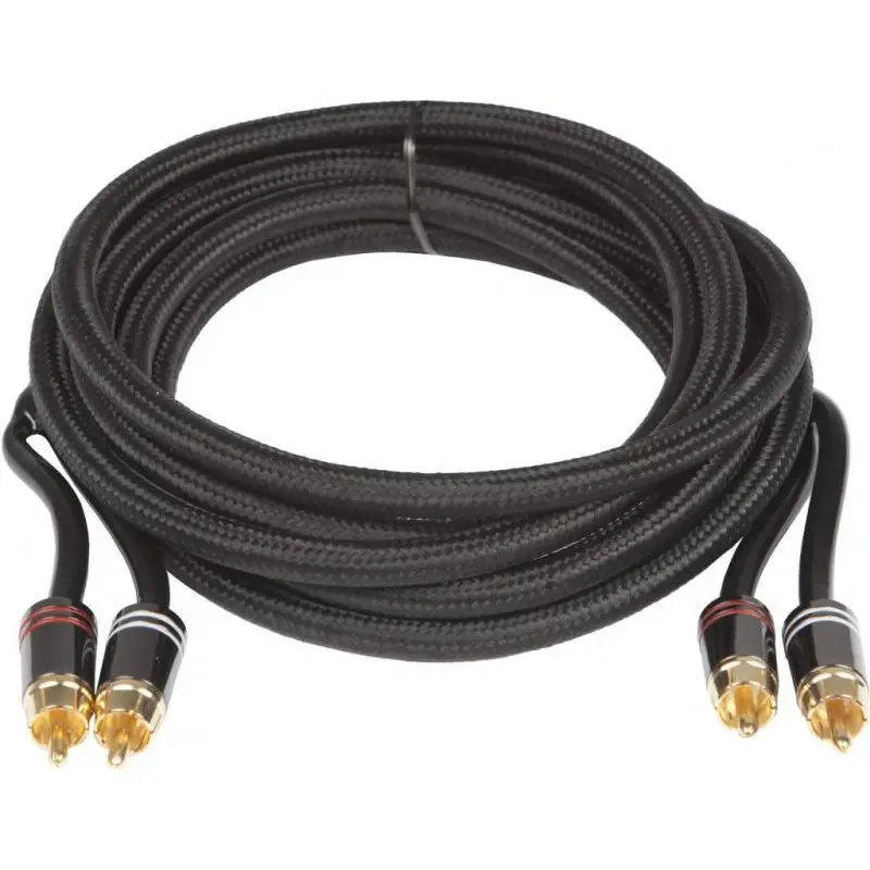 Cablu RCA OFC 750 mm cu protectie Snake Skin Audio System Cumpără online