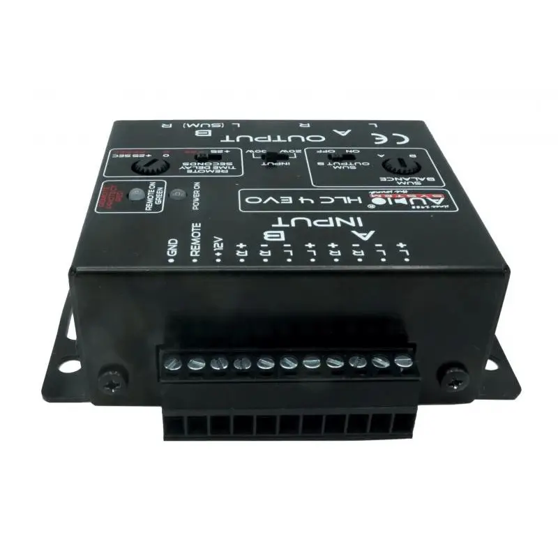 Premium Convertor Hi-Low 4 canale Audio System HLC 4 EVO cu PRS si Remote Out