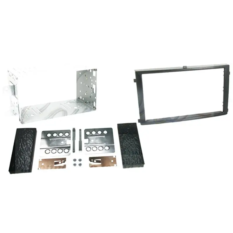 Livrare expres Rama adaptoare 2DIN neagra pentru SsangYong Rexton 2006-2013