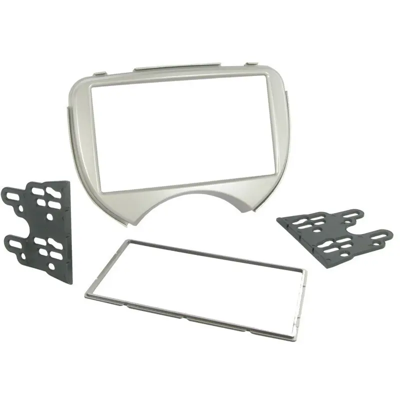 Rama adaptoare 2DIN Connects2 CT23NS11 pentru Nissan Micra/Pulse, argintie Preferatul clienților