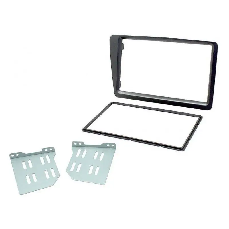 Rama adaptoare 2DIN argintie Connects2 pentru Honda Civic 2001-2005 Chilipir